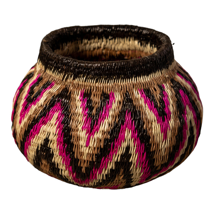 Violet Jungle Star Silhouette Rainforest Basket