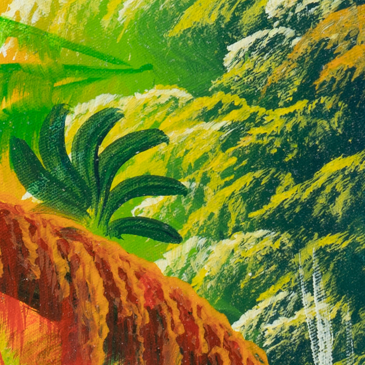 Haitian Painting Tropical Sentinel