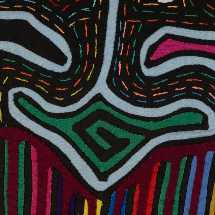 Traditional Multi-Color Optical Illusion Mola