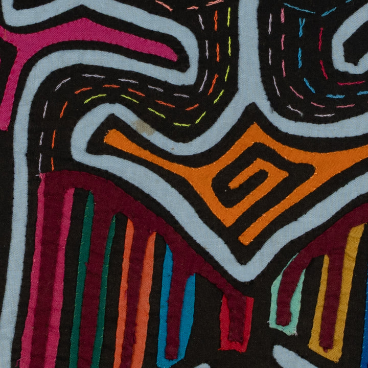 Traditional Multi-Color Optical Illusion Mola