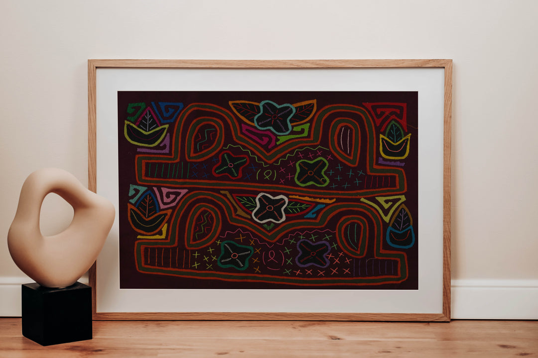Classic Rainbow Colors Fantasy Garden Mola