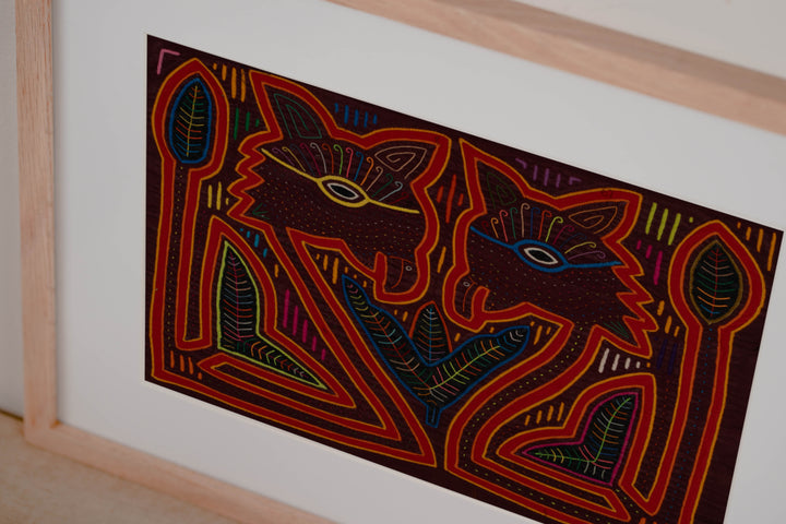 Traditional Red And Orange Loch Ness monster Mola