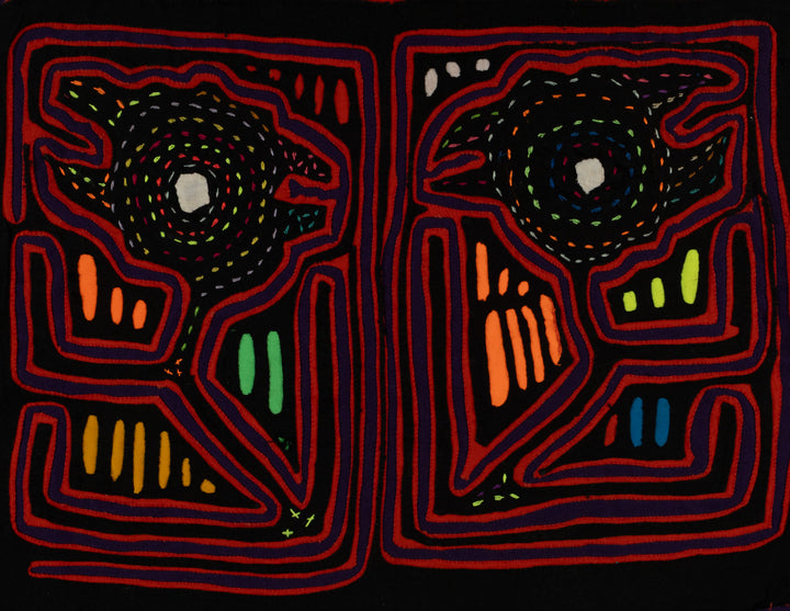 Black And Red Talking Out Of Both Sides Of Mouth Mola