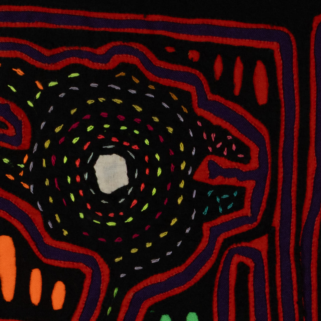 Black And Red Talking Out Of Both Sides Of Mouth Mola