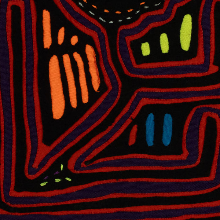 Black And Red Talking Out Of Both Sides Of Mouth Mola