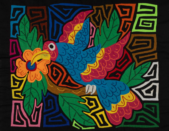 Fantasy Red And Blue Hummingbird Mola