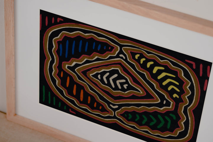 Traditional Multi-Color Classic Design Mola