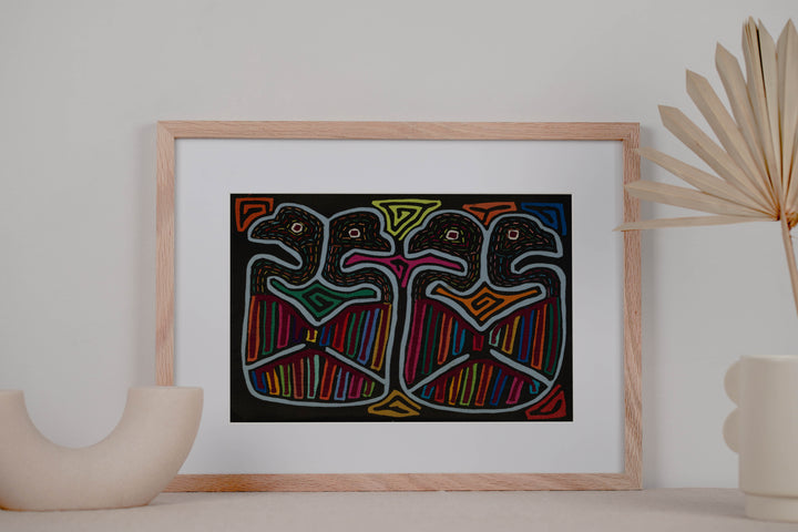 Traditional Multi-Color Optical Illusion Mola