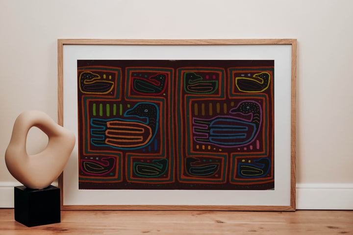 Classic Multi-Color Ducks Galore Mola