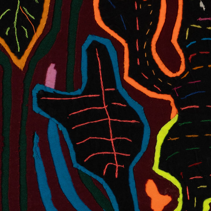 Traditional Orange And Black Midnight Marauder Mola