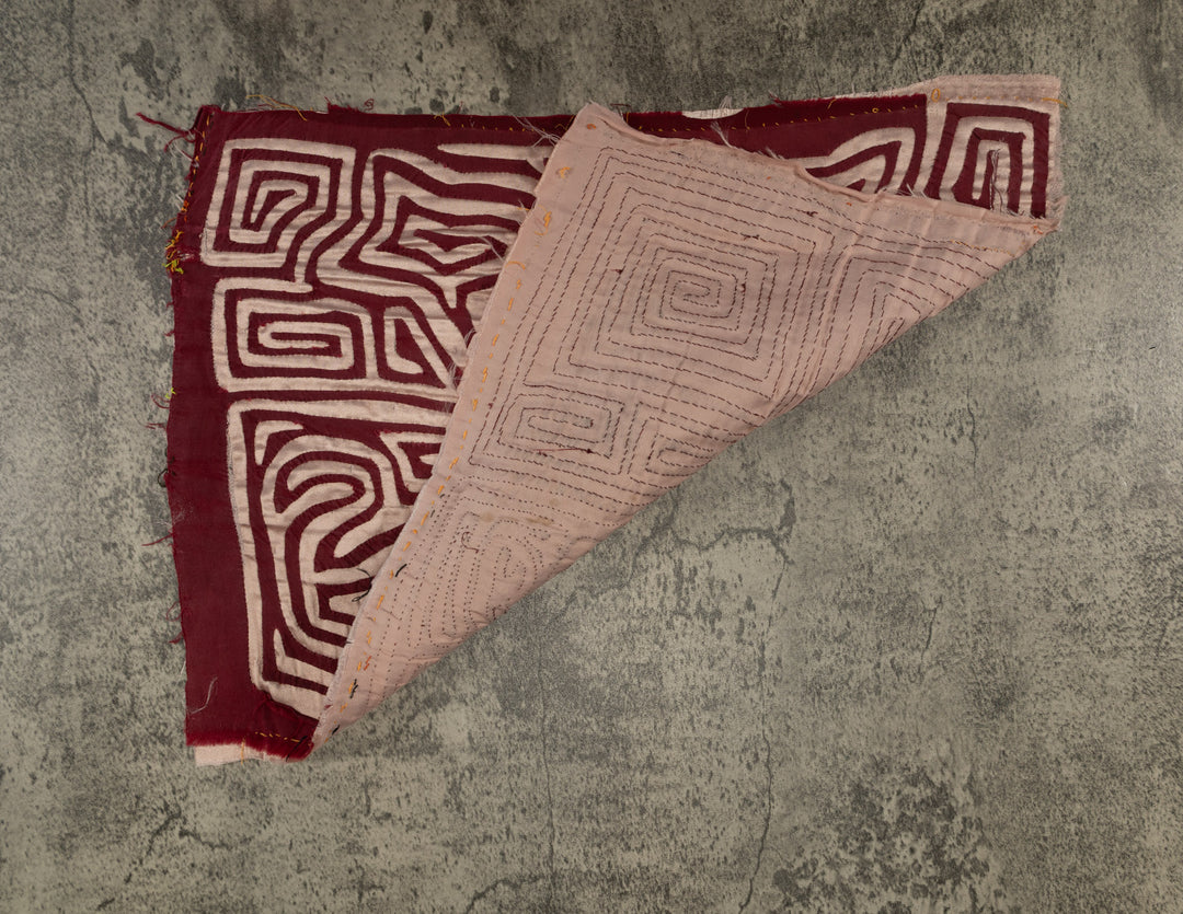 Vintage Burgundy And Silver Family Affair Mola