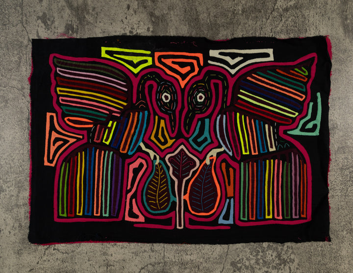 Rainbow Colors Lovebird Mola