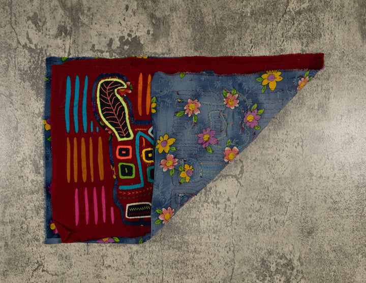Traditional Burgundy And Orange King Of The Jungle Mola
