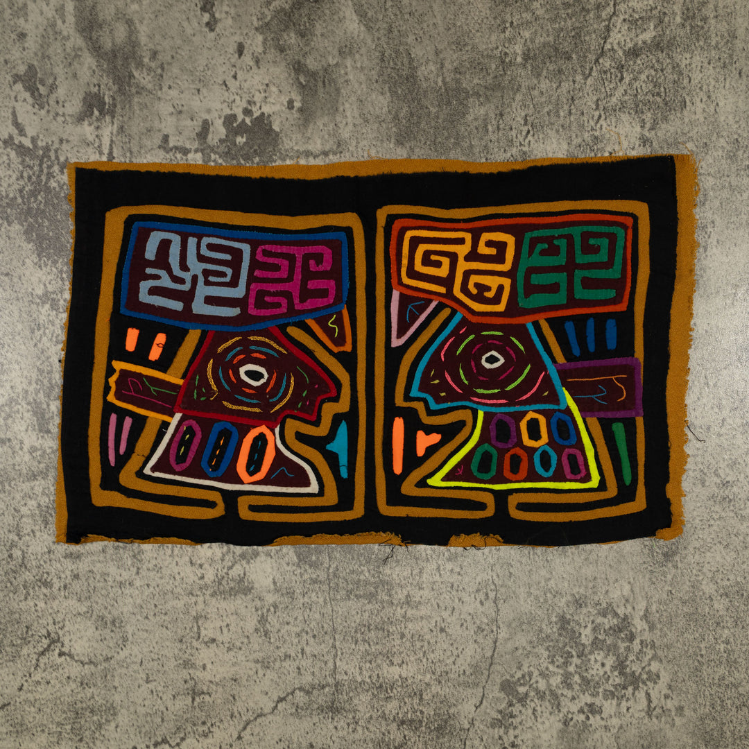 Traditional Brown And Black Weird Hat Mola