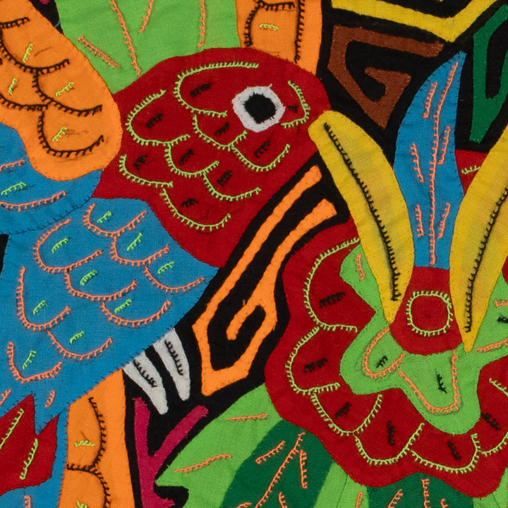 Twin Hummingbirds Mola