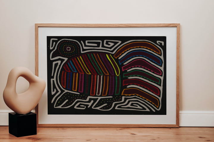 Rainbow Color Rainforest Bird Mola