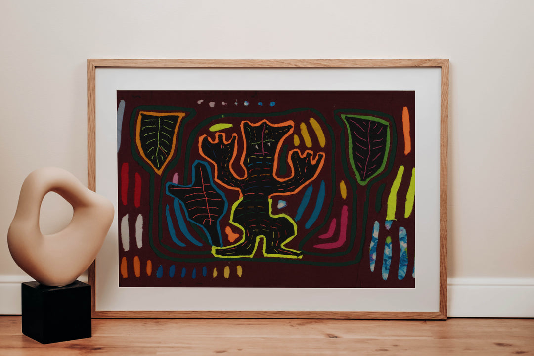 Traditional Orange And Black Midnight Marauder Mola