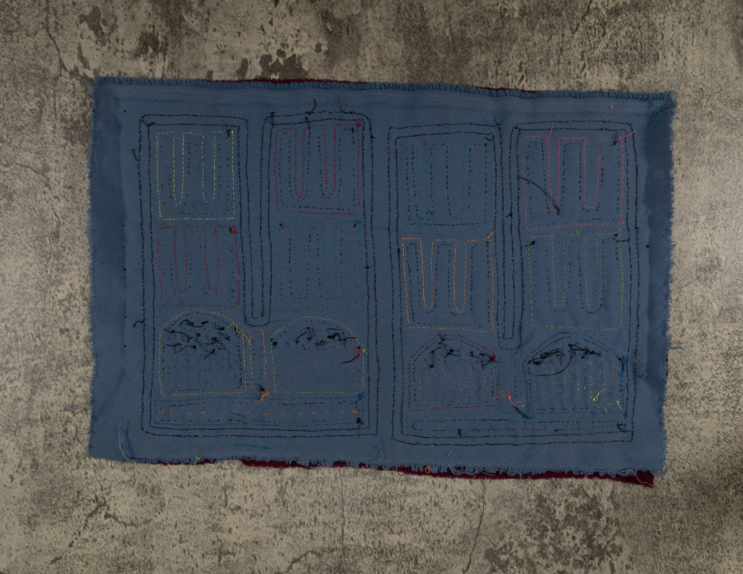 Classic Multi-Color Ratty Rag Pant Mola