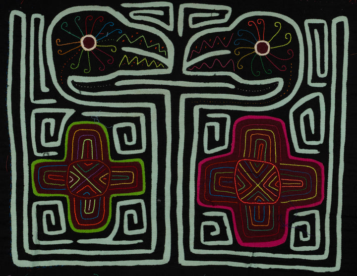 Traditional Black And Blue Talking Heads Mola