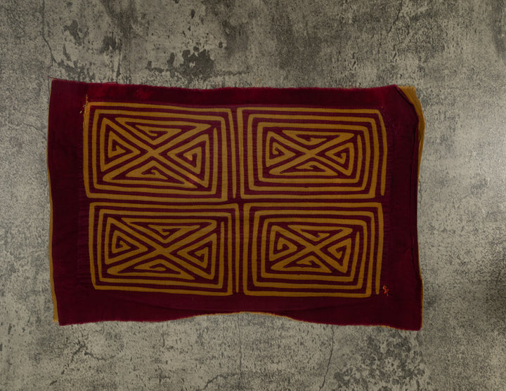 Vintage Burgundy And Brown Classic Design Mola