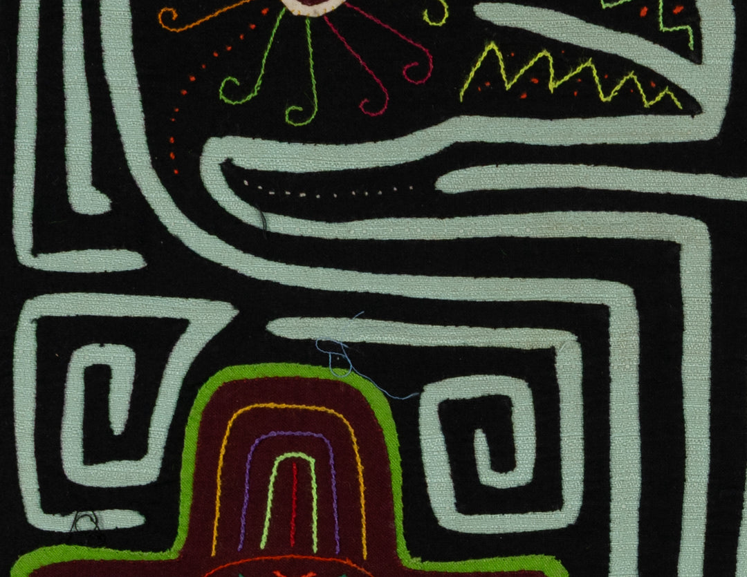 Traditional Black And Blue Talking Heads Mola