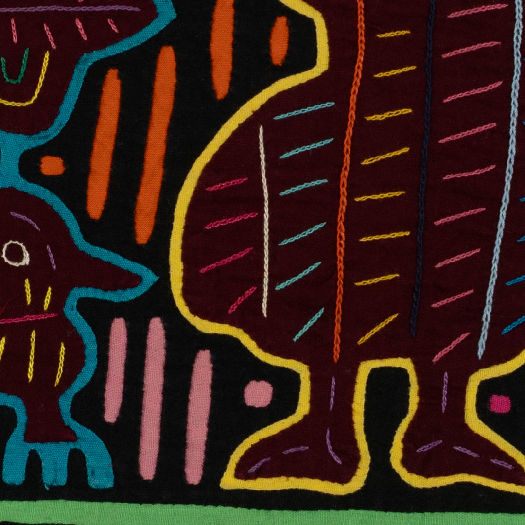 Traditional Green And Red Waltzing Matilda Mola