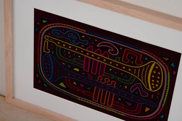 Rainbow Colors Toot Your Own Horn Mola