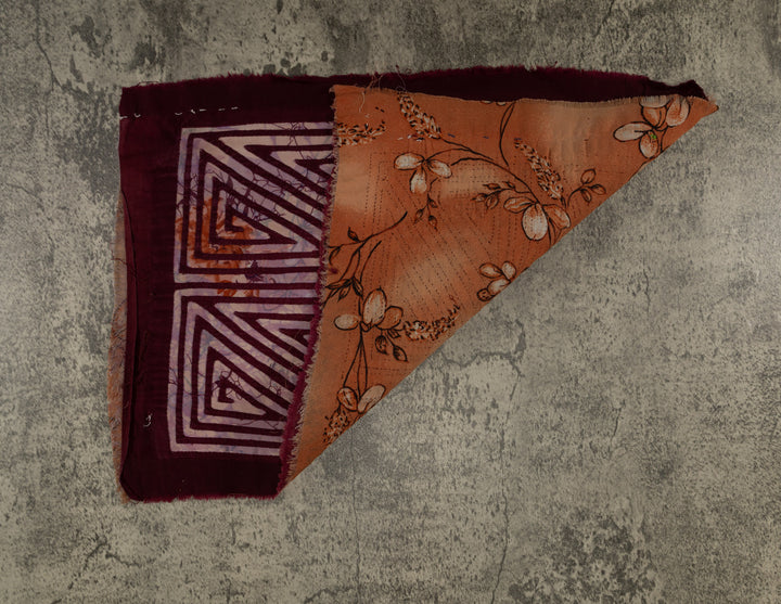 Vintage Burgundy And White Mola