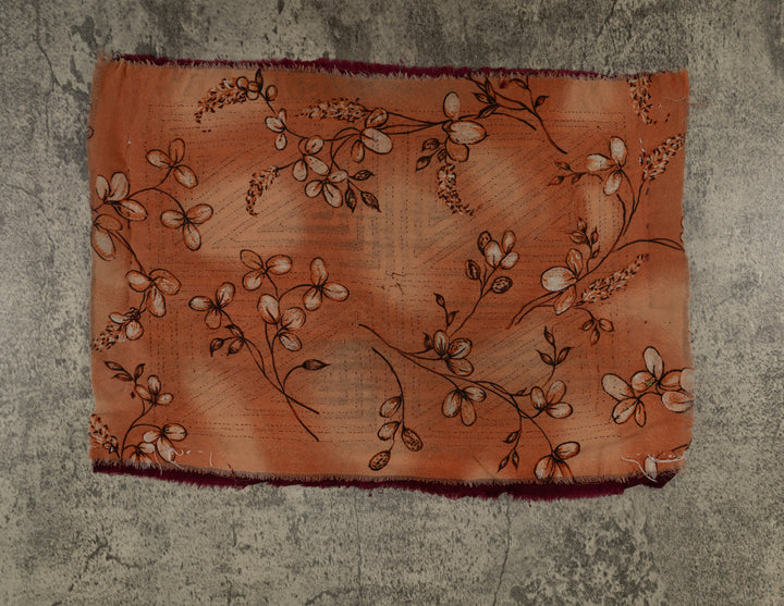 Vintage Burgundy And White Mola