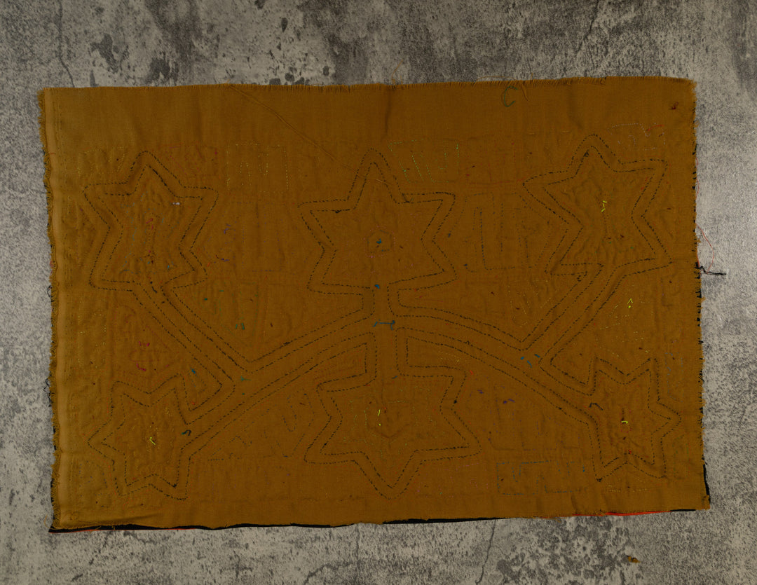 Orange And Brown Stars From Heaven Mola