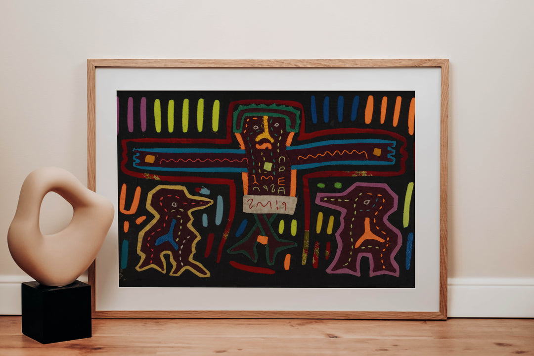Traditional Multi-Color Crucifixion Mola