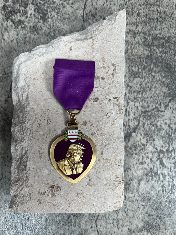 President Trump Purple Heart Tribute Medal