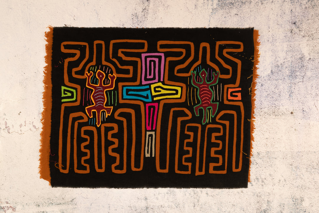 Pre-Colombian Huaca Design Mola