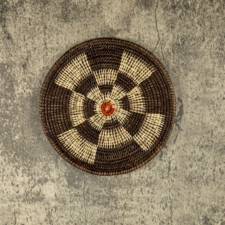Spokes Hand Woven Plate Basket