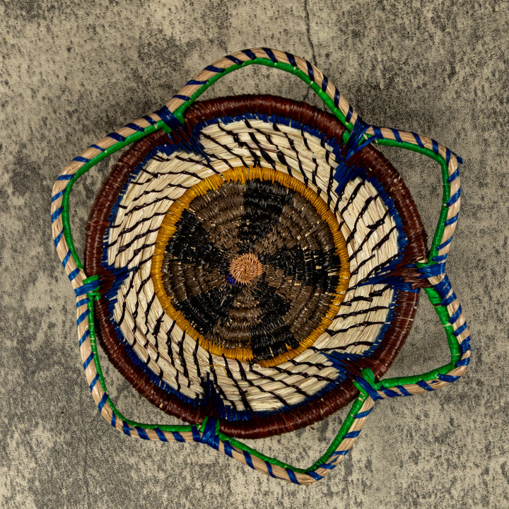 New Design Classic Hand Woven Plate Basket