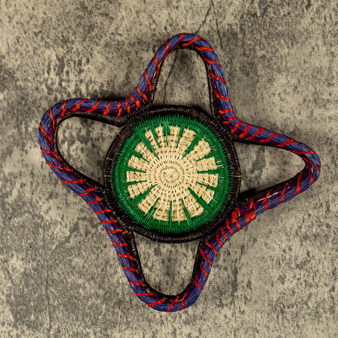 New Design Hand Woven Plate Basket