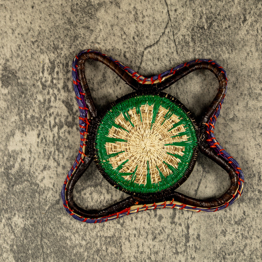 New Design Hand Woven Plate Basket