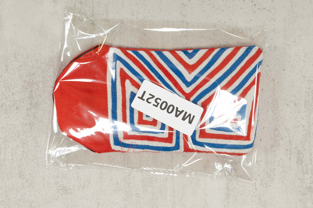 Mola Eyeglass Sleeve Red & Blue