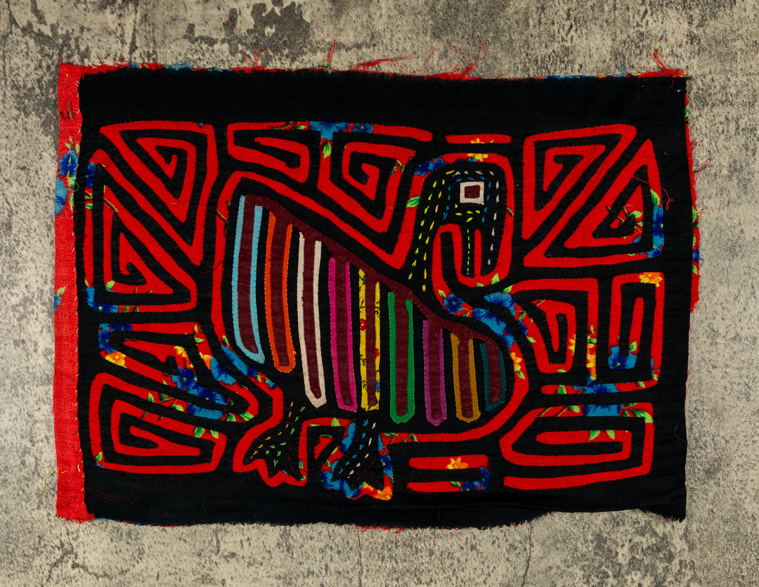 Black And Red Christmas Turkey Mola