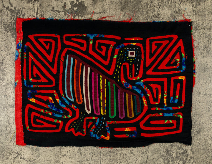Black And Red Christmas Turkey Mola