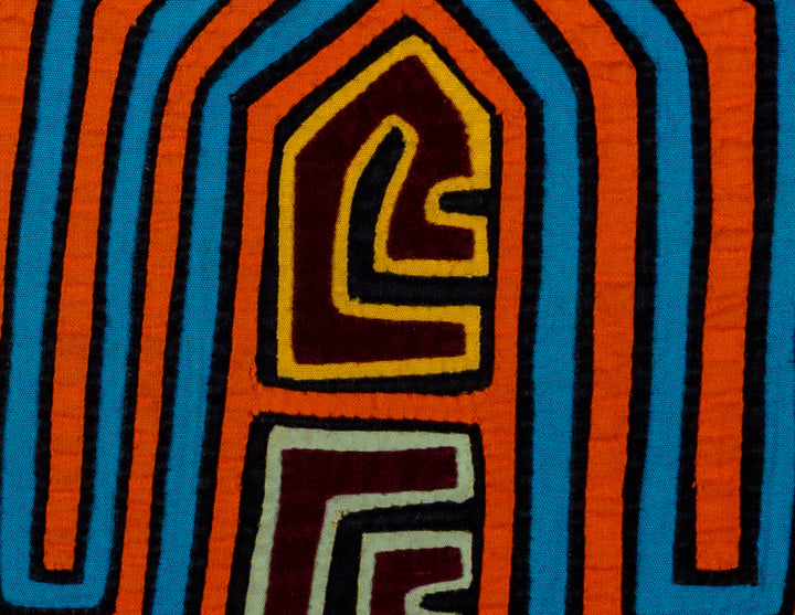 Orange And Turquoise Tuning Fork Mola
