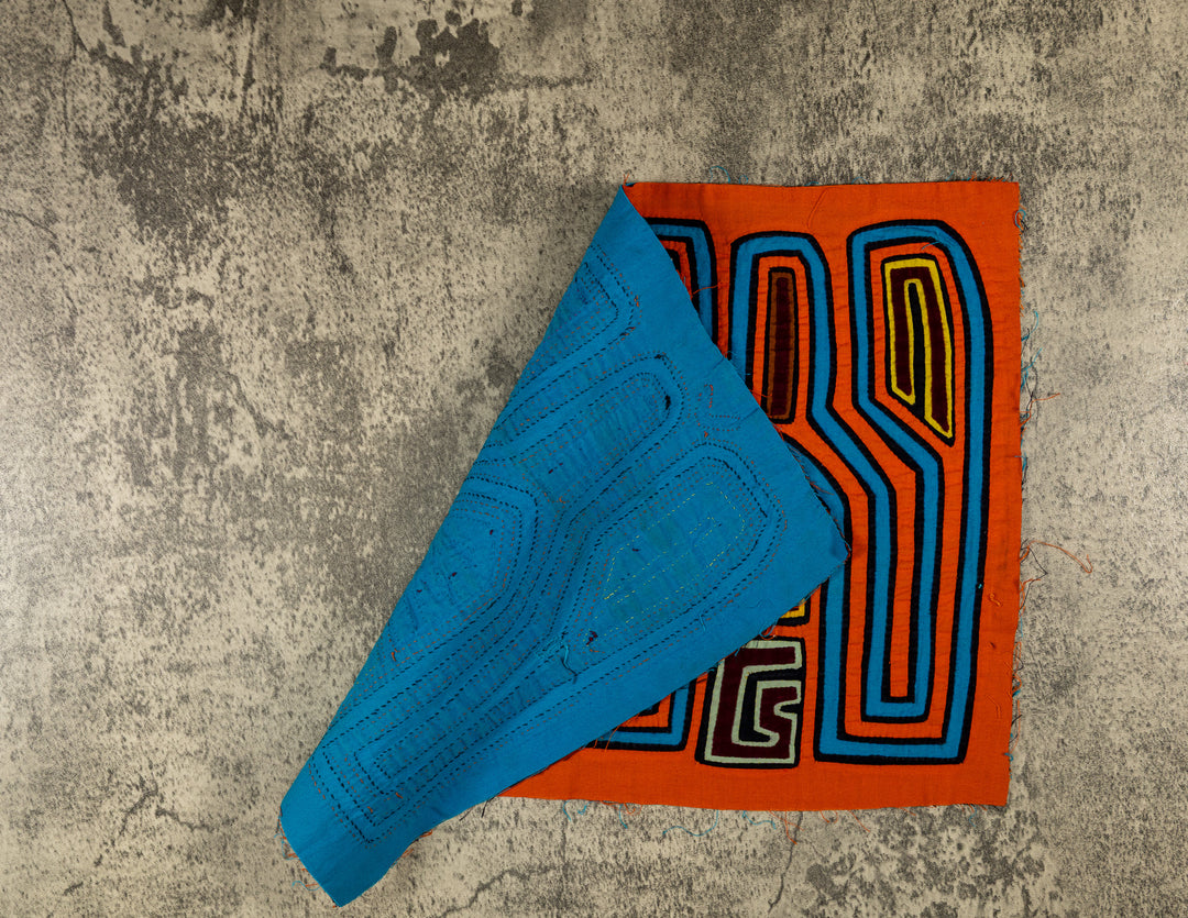 Orange And Turquoise Tuning Fork Mola