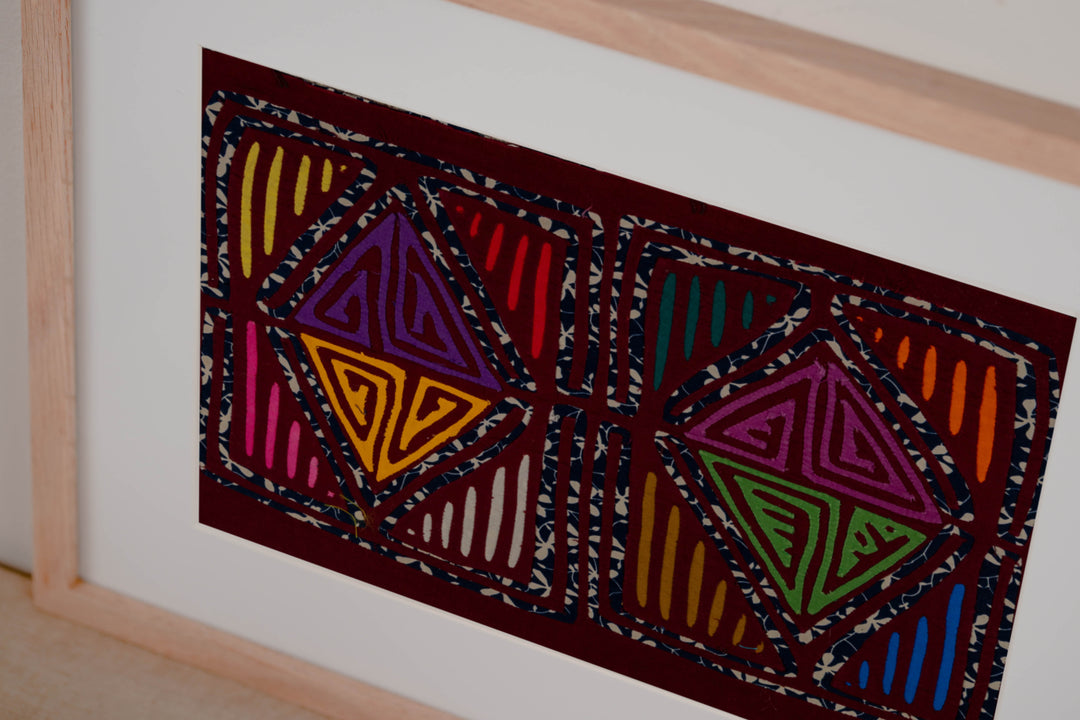 Multicolor Diamond Mola
