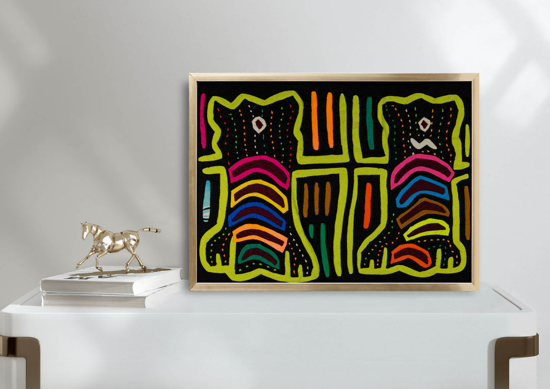 Jungle Cyclop Square Dance Mola