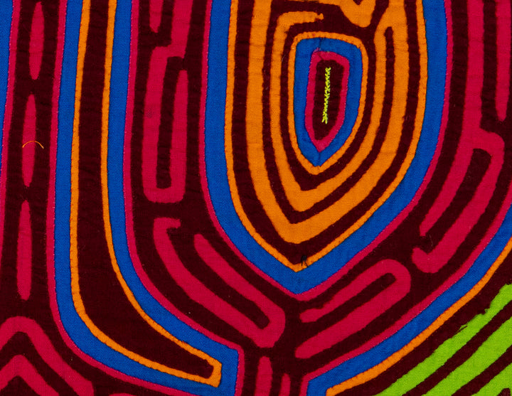 Orange And Blue Owl Eyes Mola