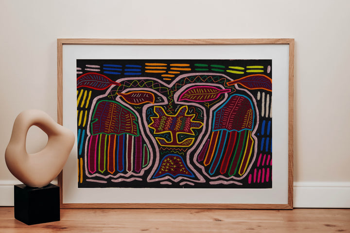 Multicolor Optical Illusion Puppy Dog Mola