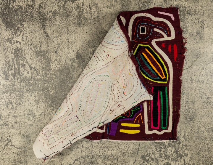 Burgundy And White Bird Weathervane Mola