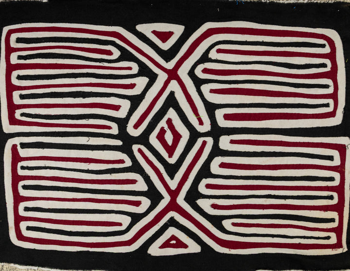 Burgundy Black And White Power Bird Mola