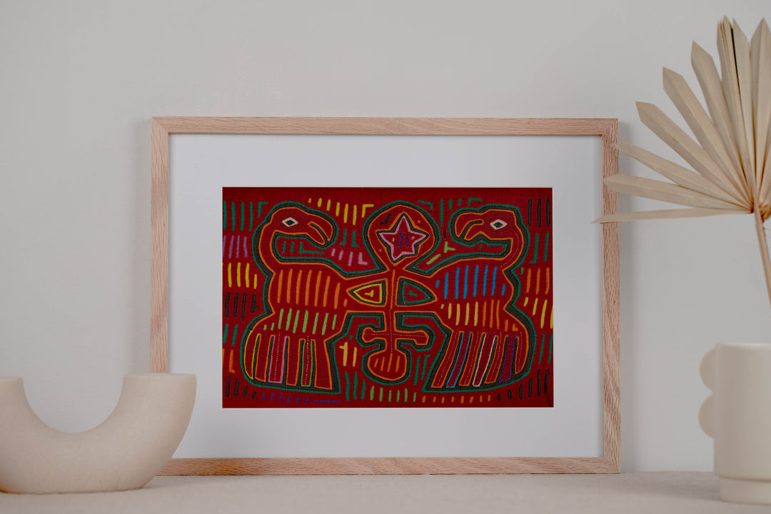 Large Red Bird Weathervane Mola