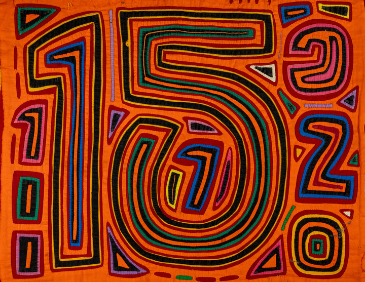 Large Vintage Sweet Fifteen Mola